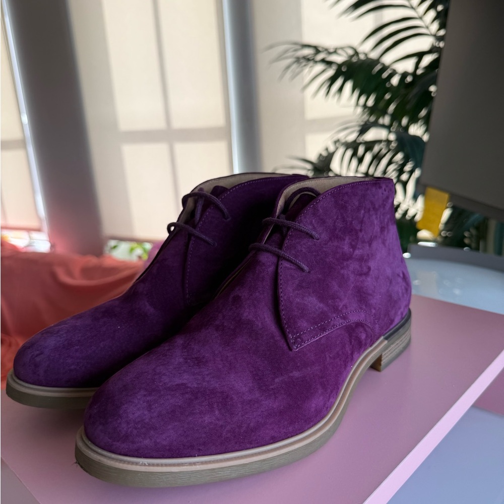Purple Suede Women’s Shoes